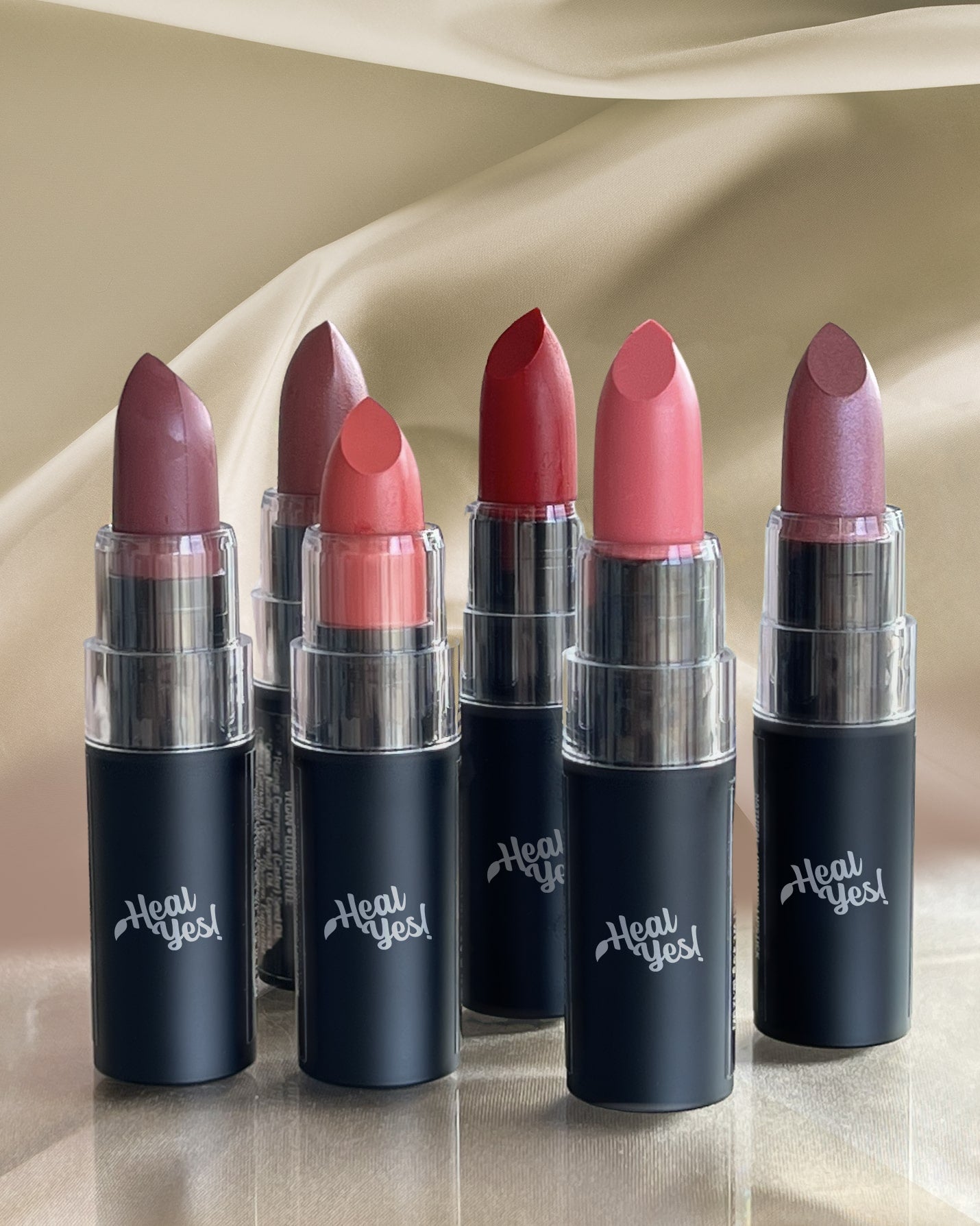 Yes! More! Talc-Free – Heal Luxe - Vegan, & Nutrient-Rich Lipstick