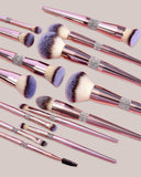 Luxe Crystal-Wrap Brush Set