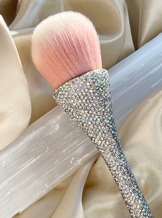 Luxe Plush Crystal Makeup Brush