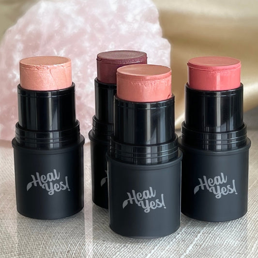 Luxe Nutrient-Rich Talc-Free Lipstick More! Heal Yes! & Vegan, – 