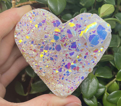Electroplated Heart-Shaped Crystal