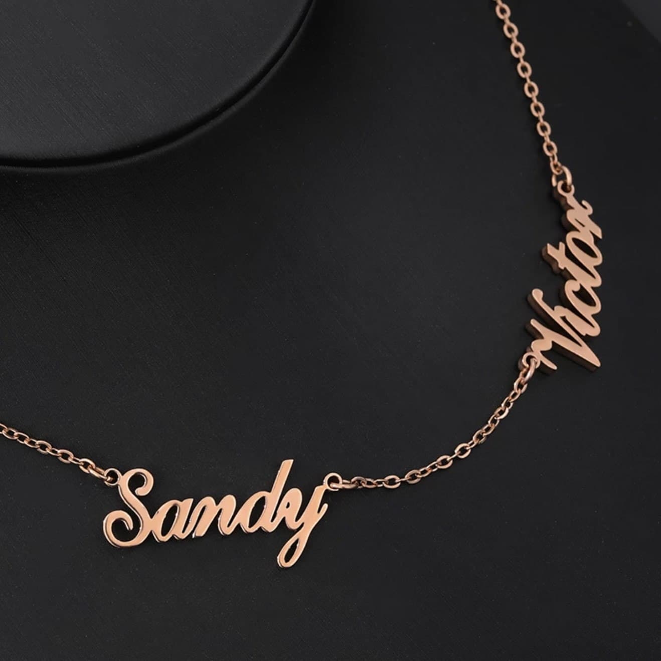 Double-Name Necklace