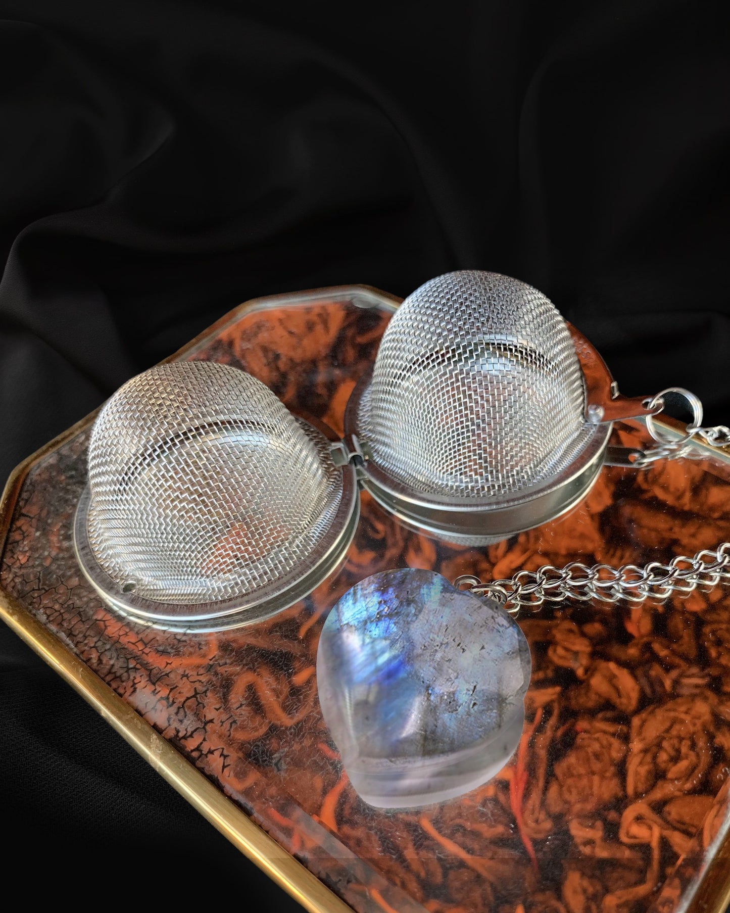 Labradorite Crystal Tea Infuser