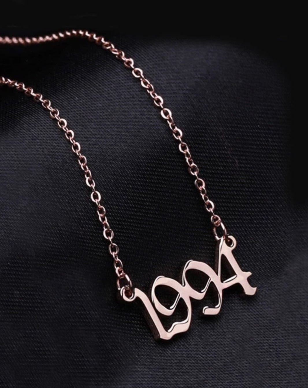 Roma-Number Custom Date Necklace