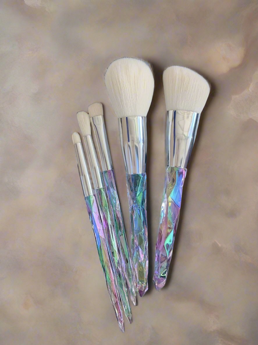 Vegan Ethereal Five-Piece Makeup Brush Set