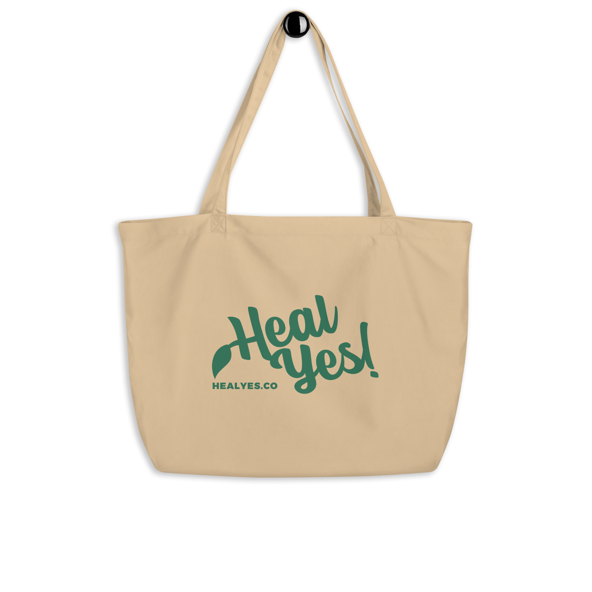 Large Organic Heal Yes! Tote