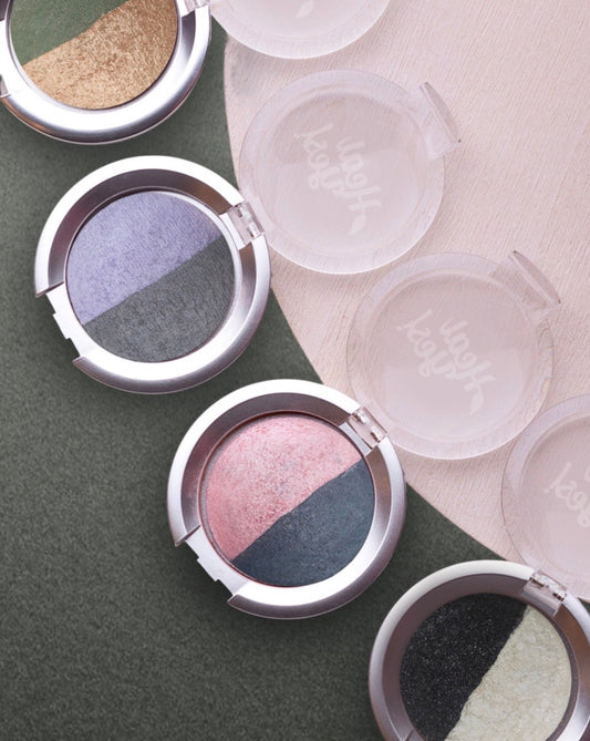 Long-Lasting Pressed Mineral Eyeshadow Duos - Talc-Free, Gluten-Free, + Much More!