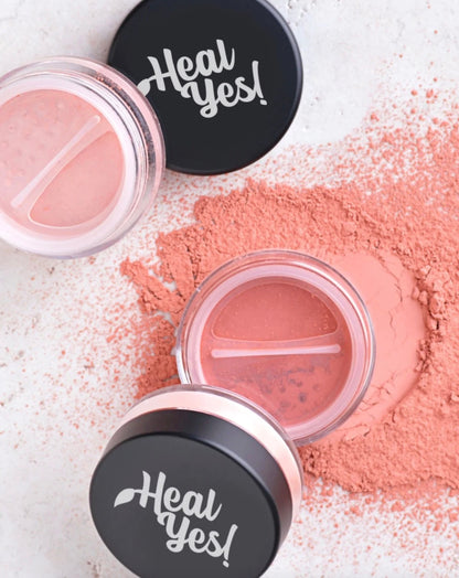 Loose Powder Mineral Blush - Titanium Dioxide-Free, Mica-Free, & More!