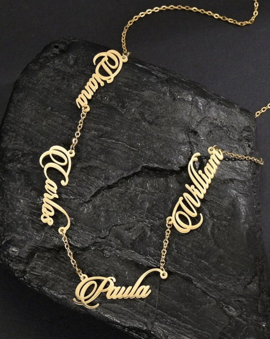 Multi-Name Personalized Necklace