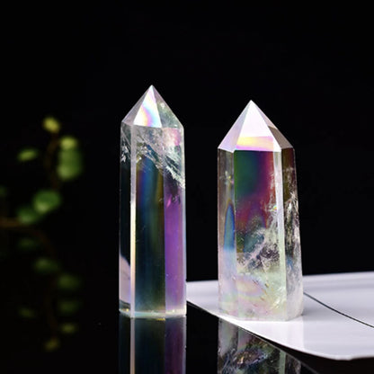 Simulated Rainbow Quartz Tower