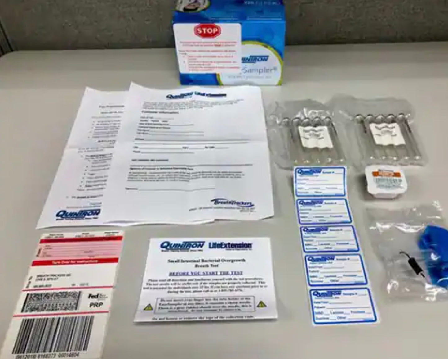 SIBO Home Breath Kit (Lactulose) Breath Test
