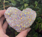 Electroplated Heart-Shaped Crystal