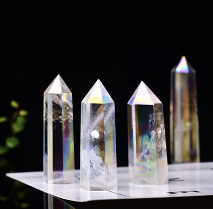 Simulated Rainbow Quartz Tower